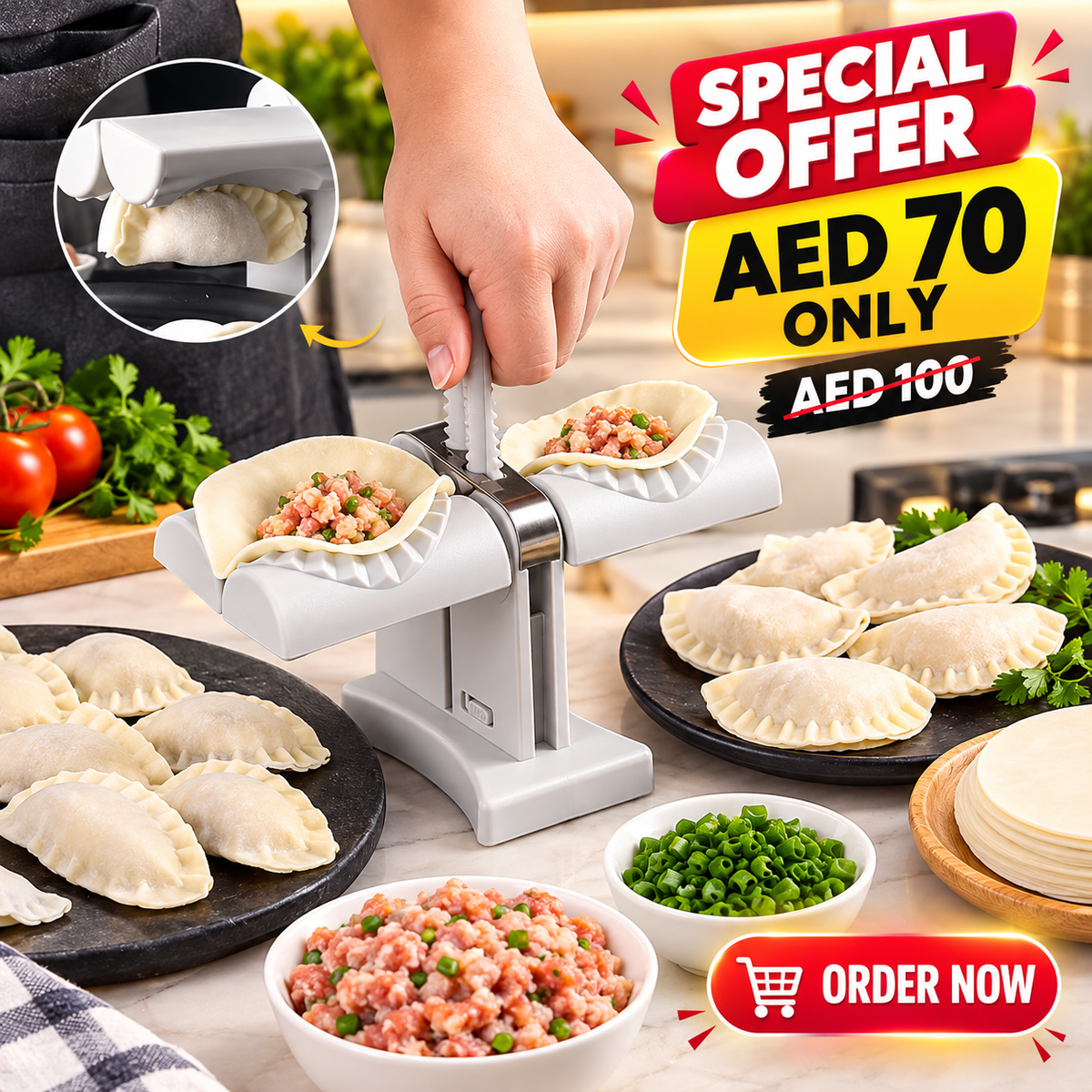 Automatic Dumpling Machine