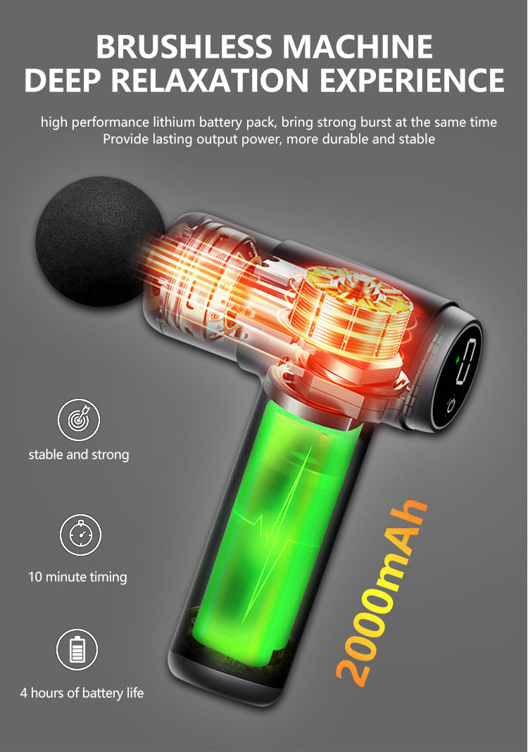2025 New Heated Muscle Massage Gun