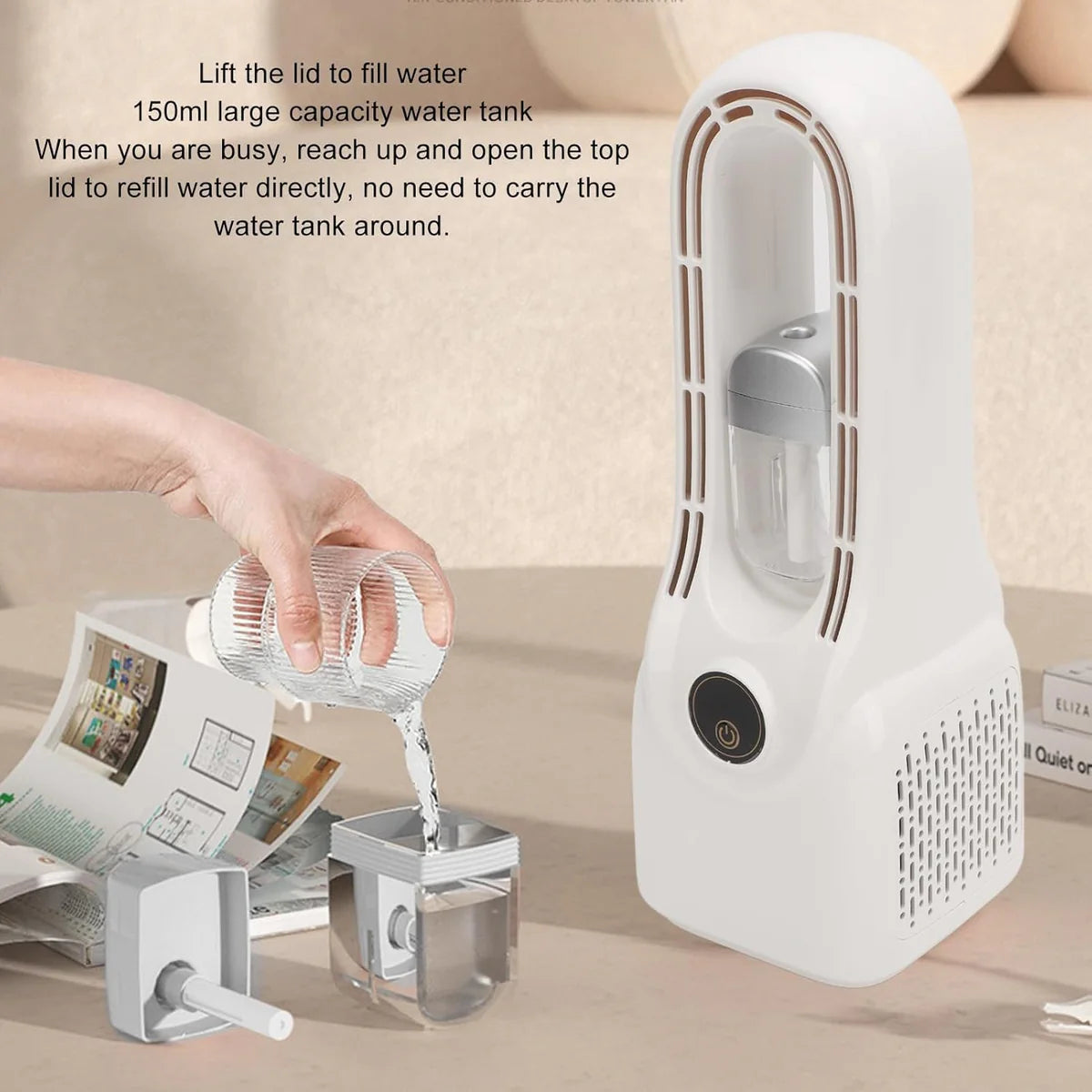 Humidifying Bladeless Fan
