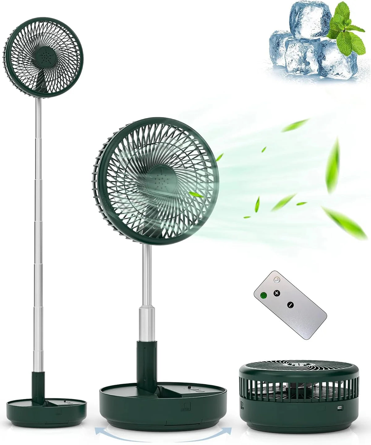 Portable Rechargeable Folding Fan