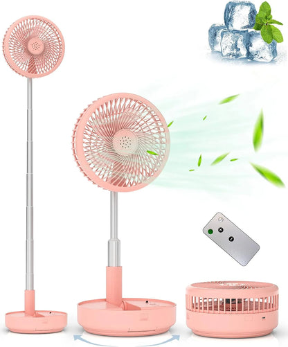 Portable Rechargeable Folding Fan