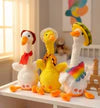 Dancing & Singing Plush Goose Toy (Rechargeable) 32cm Height 16cm Length