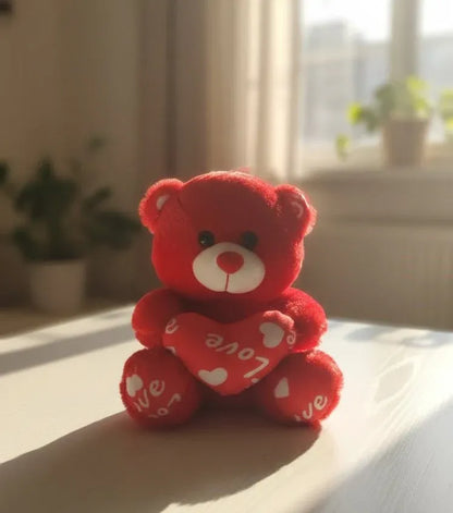 Red Love Teddy Bear Plush Toy
