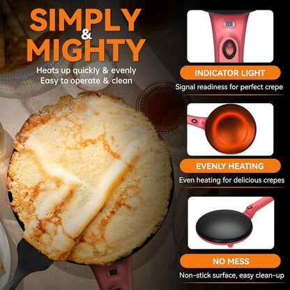 Electric Crepe Maker Machine